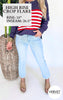 FLYING MONKEY | Parade High Rise Crop Flare Denim Jeans - Final Sale