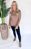 The Essential Long Sleeve Ruched Tunic by Salty Wave*DEAL-FINAL SALE