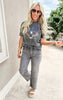 Free Bird Garment Dyed Graphic T-shirt**