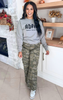 AD/HD Garment Dyed Long Sleeve Graphic Top - Final Sale