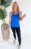 Reversible V-Neck/U-Neck Seamless Tank** - Final Sale
