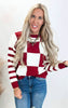 Checkmate Stripes Sweater by Salty Wave**DEAL-FINAL SALE