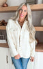 Cream Plaid Shacket