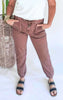 MICA | Cocoa High Rise Joggers