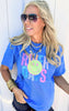 Smile its River Days Garment Dyed Graphic T-shirt