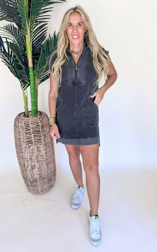 Rock That Sleeveless Mini Dress - Final Sale