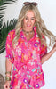 Sloan Jungle Party Blouse** - Final Sale