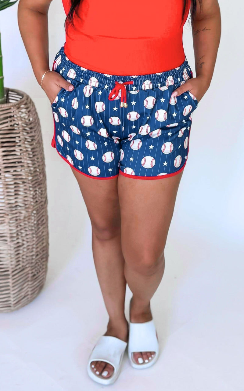 Out of Your League Drawstring Everyday Shorts