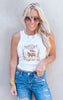 Be Patient Im from the 1900's Micro Rib Racer Tank Top - Final Sale