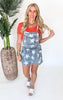 Mineral Washed Star Romper - Final Sale