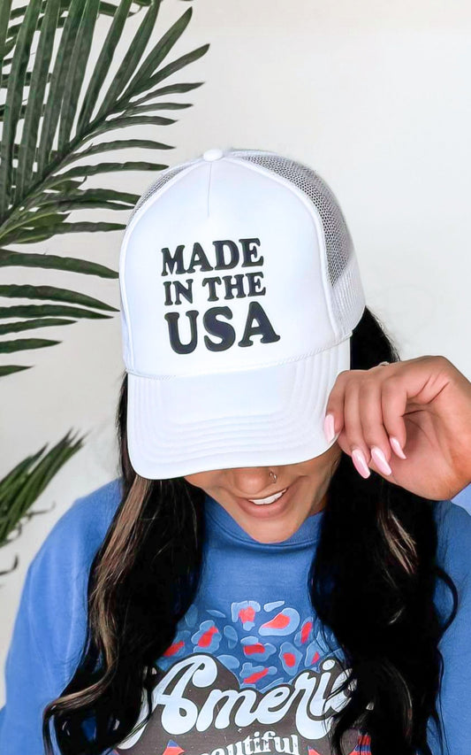 Made in the USA Trucker Hat -DEAL*