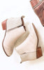 Corkys Half N Half Gold Metallic Booties - Final Sale