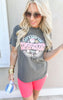 Dumbfuckery To a Minimum Today Snarky Dyed Graphic T-shirt