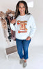 Pumpkin Season  Pigment Dyed Graphic Sweatshirt - Final Sale