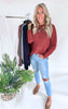 Wrapped up in Softness Chenille Raglan Sweater - Final Sale**