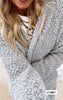 Long Sleeve Popcorn Cardigan - Final Sale**