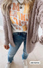 Long Sleeve Popcorn Cardigan - Final Sale**