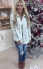 Forever Favorite Plaid Shacket in Ivory Blue Cream #10  | Salty Wave  *DEAL