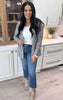 Forever Favorite Plaid Cardigan in Heather Grey #2 | Salty Wave