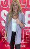 Techno Crepe Roll Up Sleeve Oversized Blazer* - Final Sale