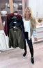 Fleece French Terry Full Zip Jacket | RAE MODE*- Final Sale