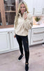 Micro Sherpa Quarter Zip Jacket | RAE MODE* - Final Sale