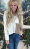 Take It Easy Color Block Top - Final Sale**