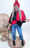 Cotton Jersey Color Block Loose Fit Top - Final Sale