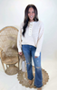 Point Knitting Loose Fit Oversized Sweater