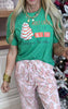 Most Likely to Eat All the Christmas Cakes Holiday Graphic T-shirt