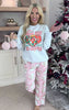 Balls Deep Holiday Heather Grey Graphic Crewneck Sweatshirt**