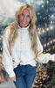 She's Giving Classy Pearl Button Sweater | POL