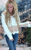 Kickback Round Neck Long Sleeve Top** - Final Sale
