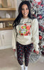 Is it Me? Am I the Drama? Holiday Sand Graphic Crewneck Sweatshirt