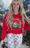 Stink Stank Stunk Holiday Graphic Crewneck Sweatshirt