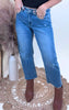 LOVERVET | The Her Possession High Rise Barrel Denim Jeans - Final Sale