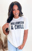 Halloween & Chill Graphic T-shirt - Final Sale