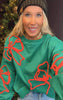 Christmas Bows Holiday Sweatshirt Top