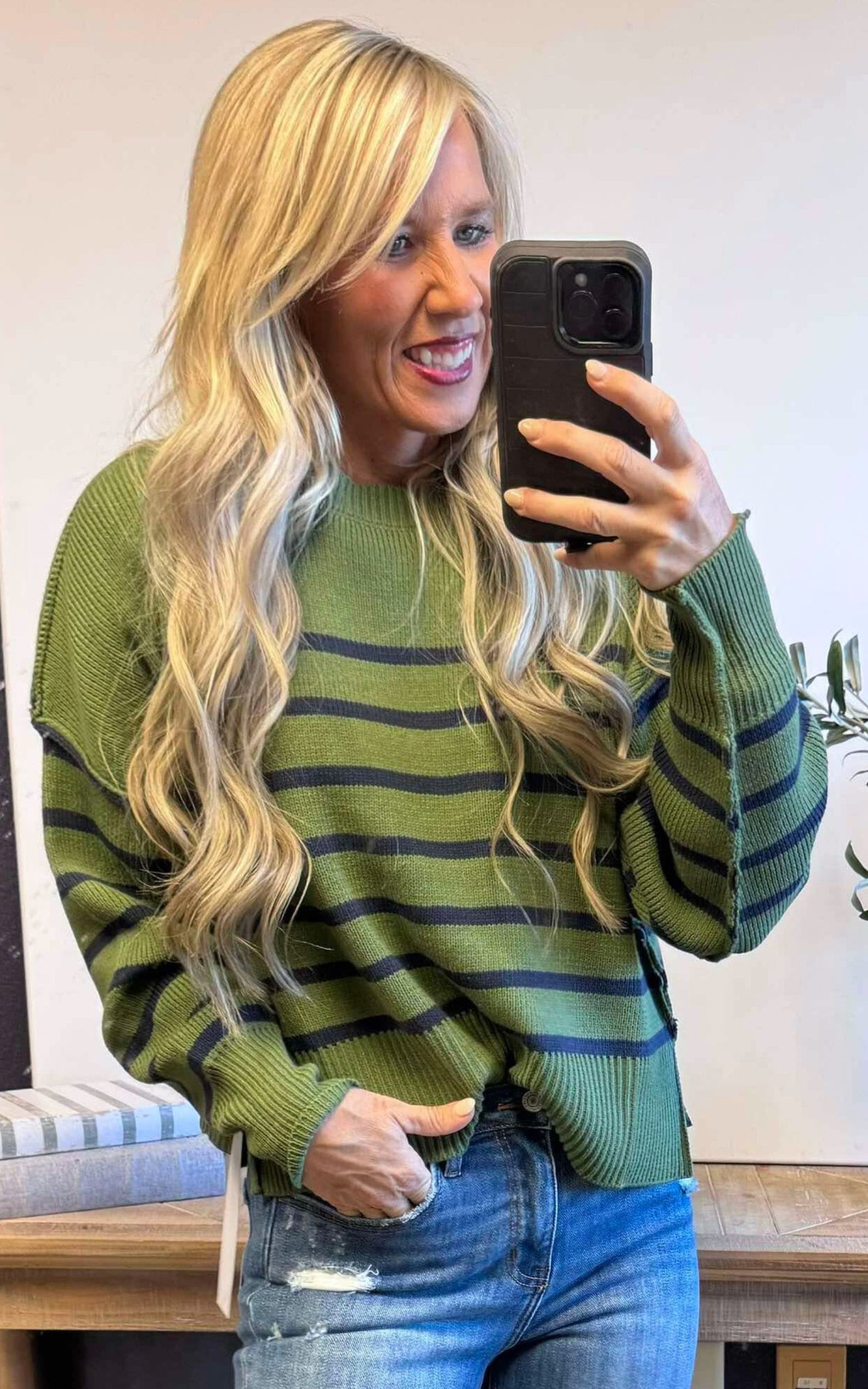 STRIPED SWEATER * LAS VEGAS LIVE PREORDER