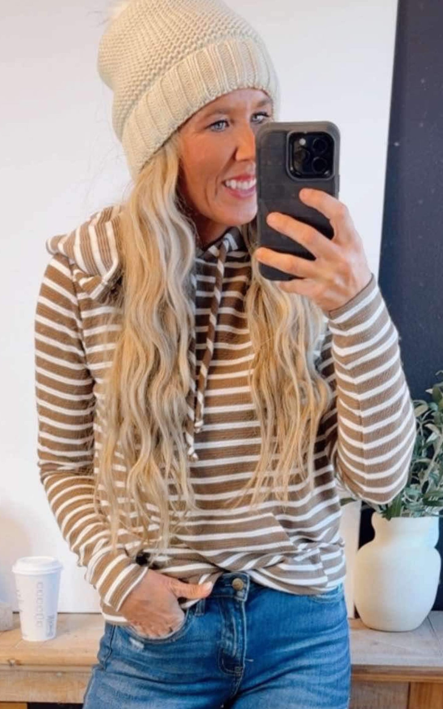 Not Your Average Stripes Hoodie