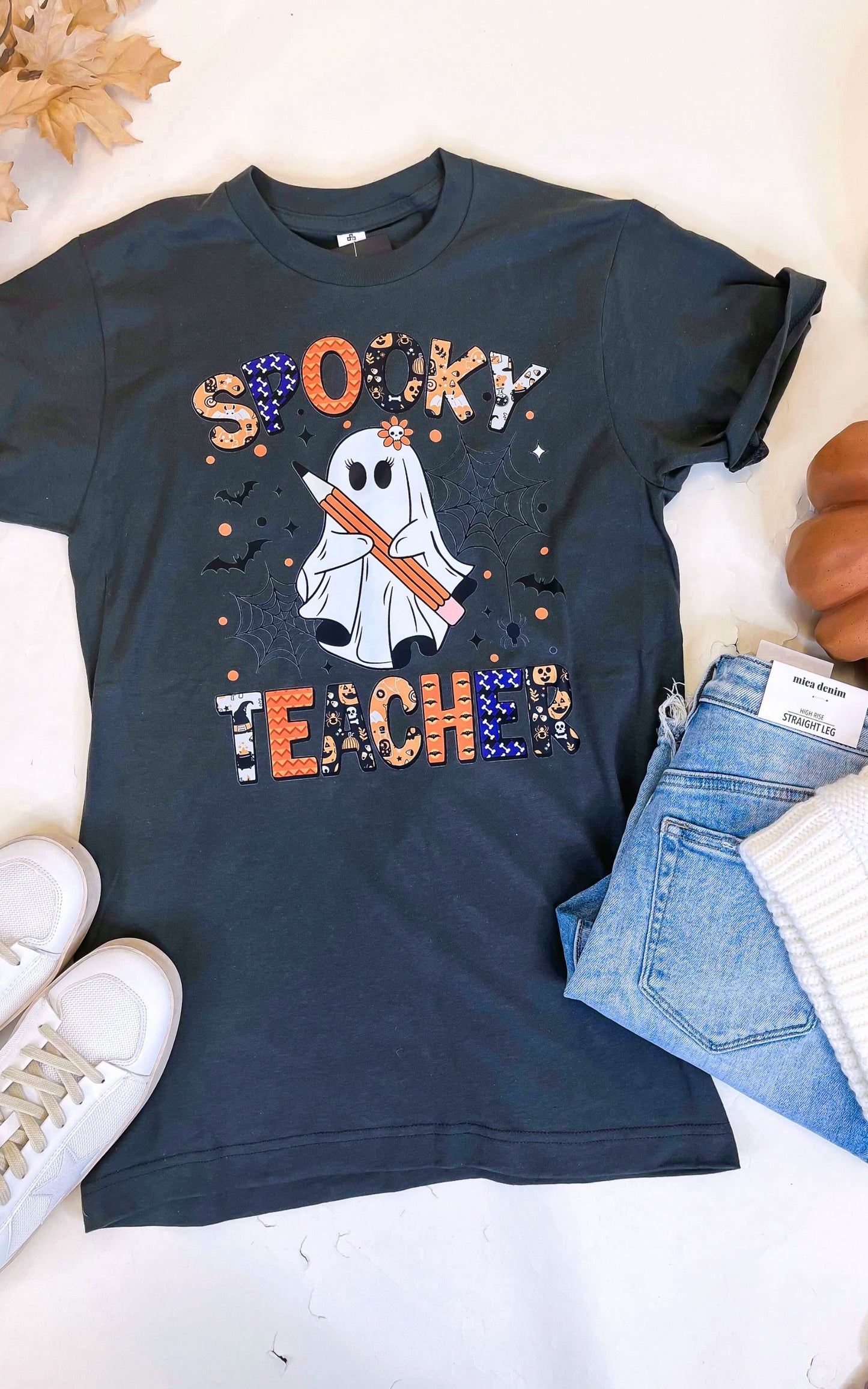 Spooky Teacher Graphic T-shirt - Final Sale