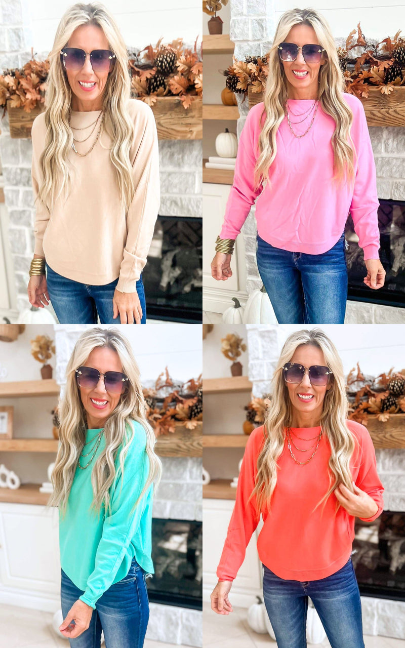Crop It Like It's Fall Sweater