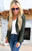 Our Favorite Boyfriend Cardigan - Olive - Final Sale