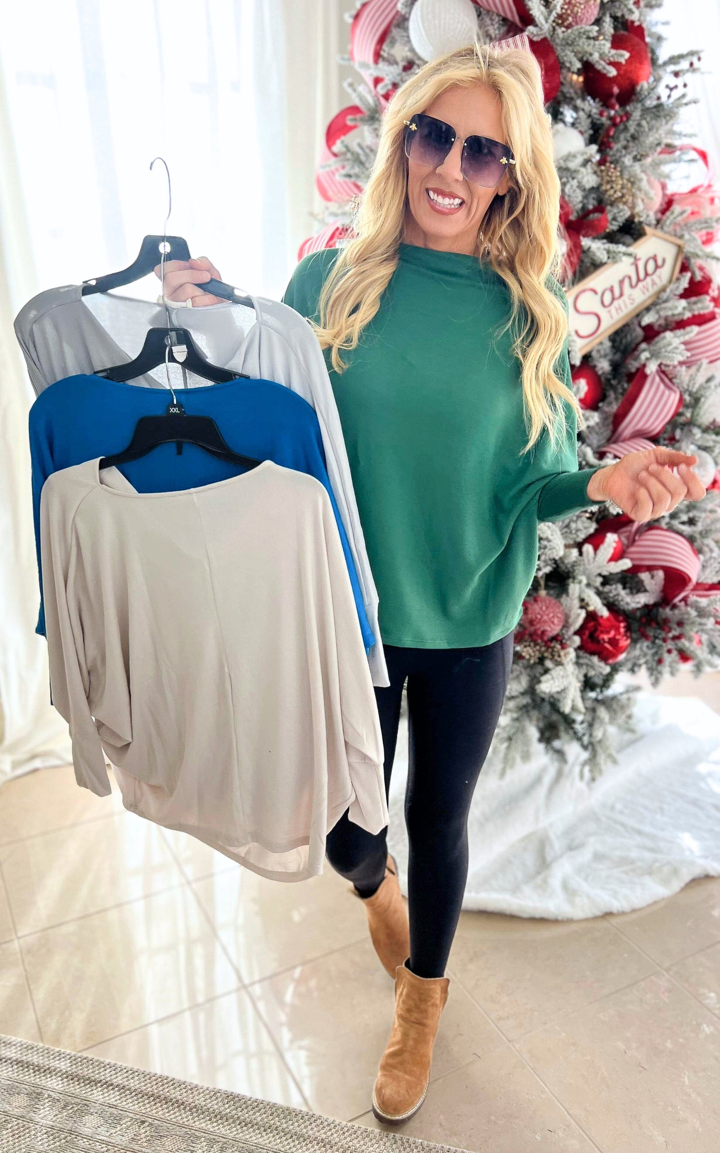 Dolman Long Sleeve Top