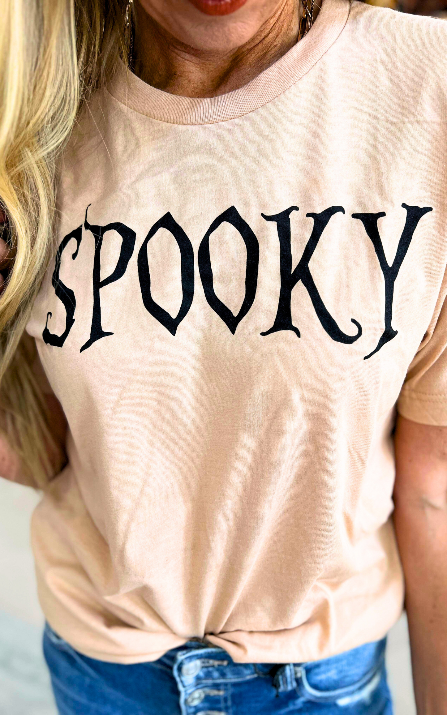 Spooky Halloween Graphic T-Shirt** - Final Sale