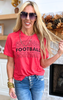 Football Football Football Graphic T-Shirt**