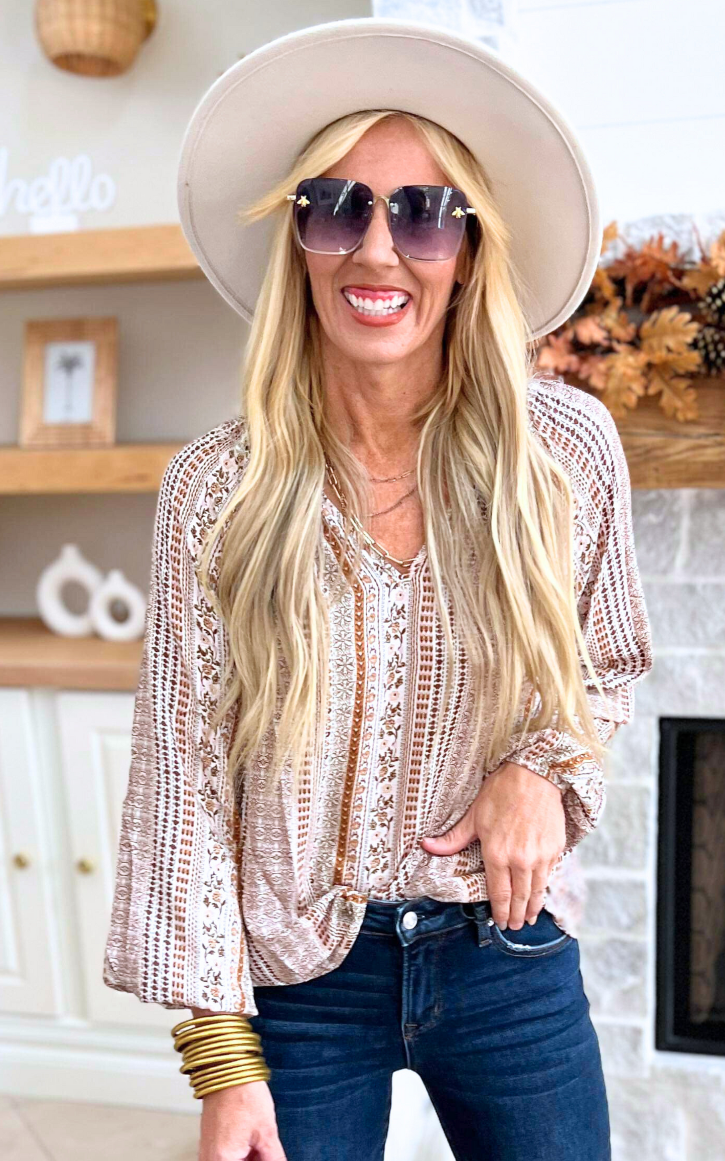 Rustic Charm Blouse