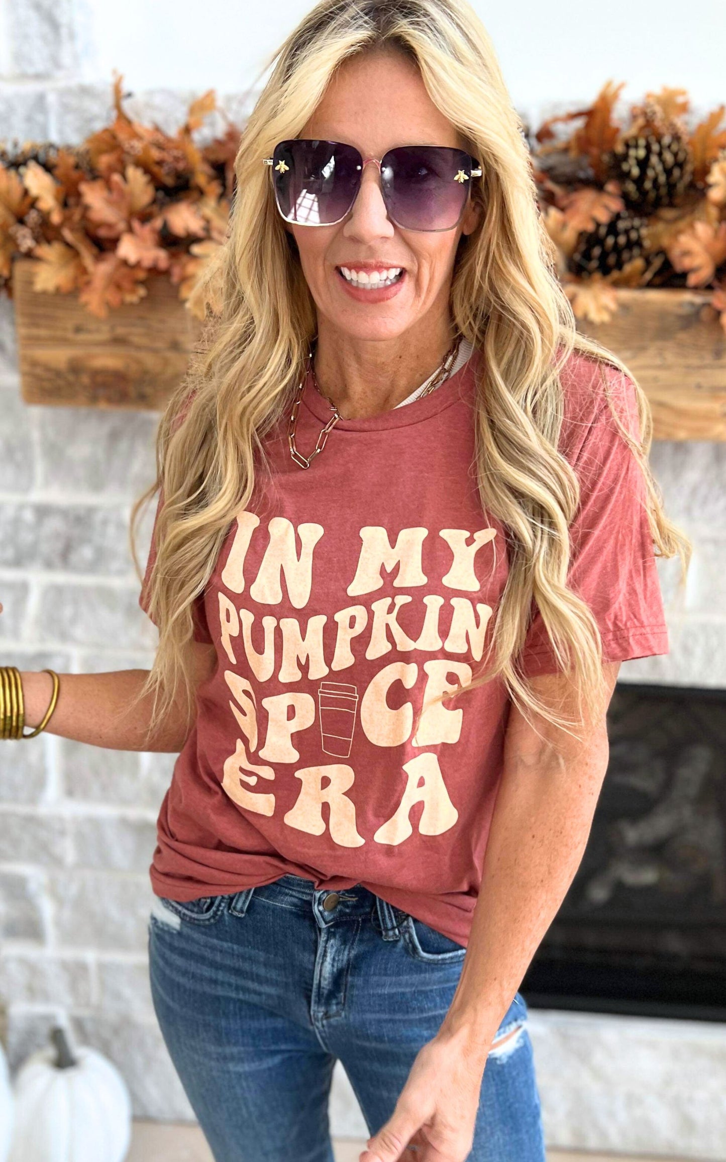 In my Pumpkin Spice Era T-shirt** - Final Sale