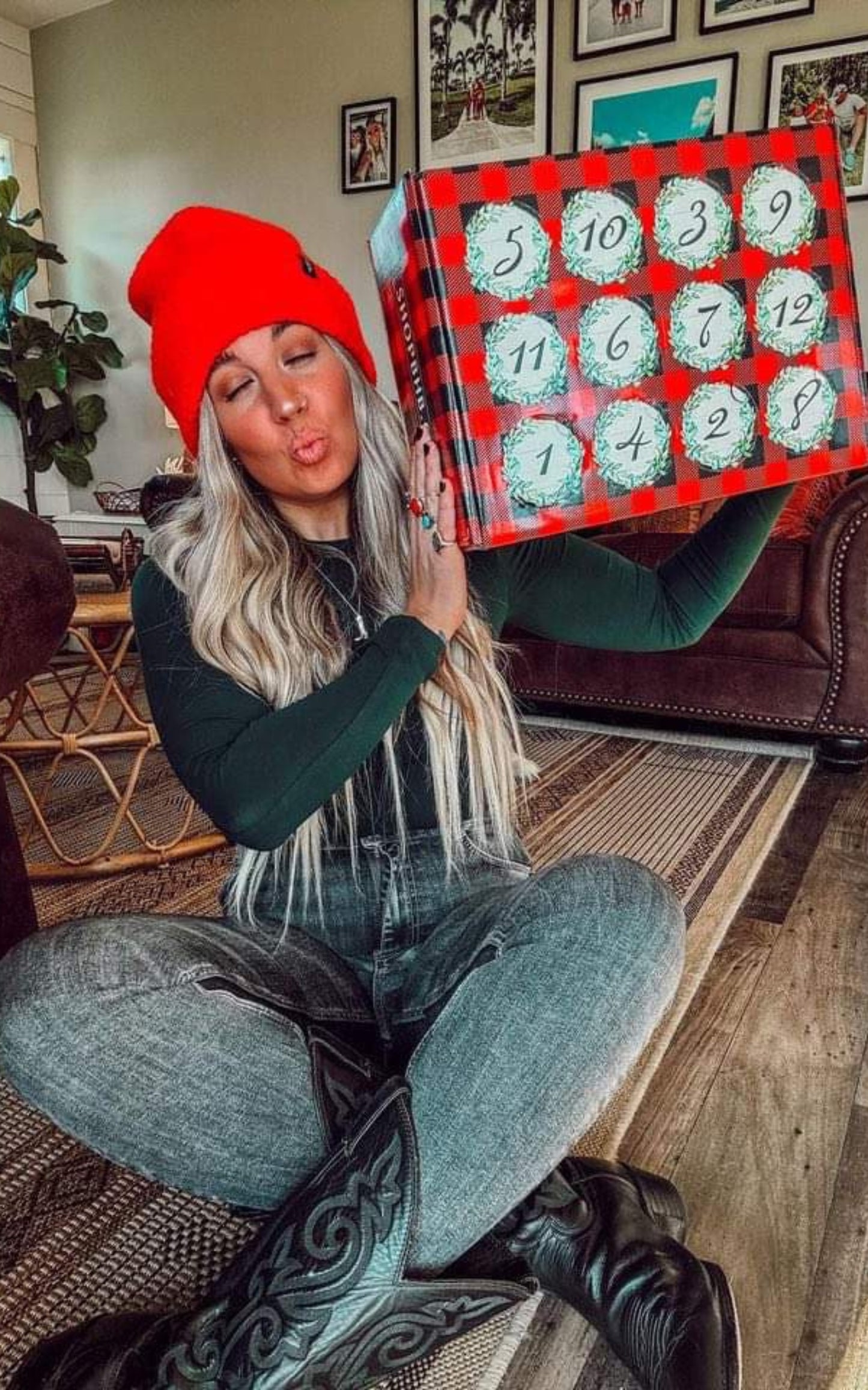 12 Days of Buffalo Plaid Christmas Advent Calendar**