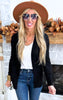 Our Favorite Boyfriend Cardigan - Black